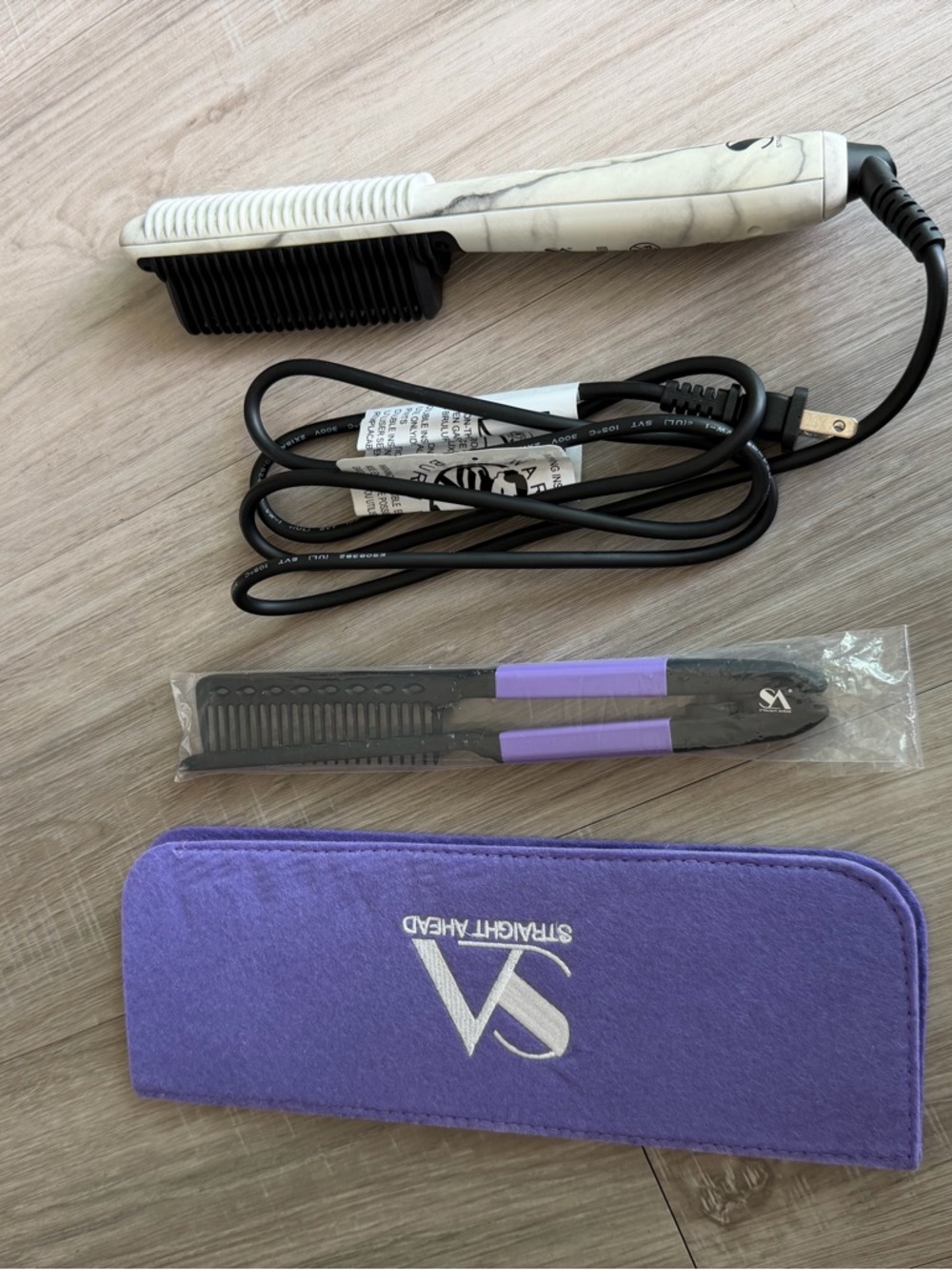 Straightener Brush